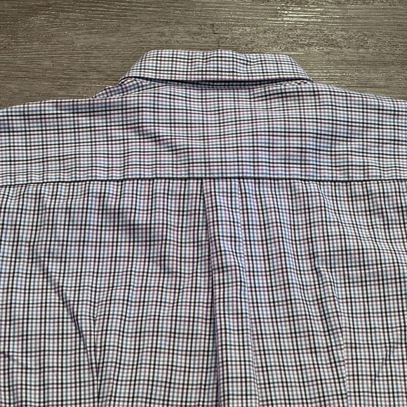 Peter Millar Shirt Mens Extra Large Plaid Casual Golf Adult Preppy‎ Classiccore - Picture 8 of 11